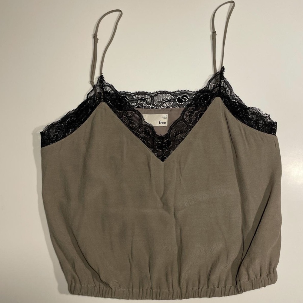 Lace camisole top Aritzia
